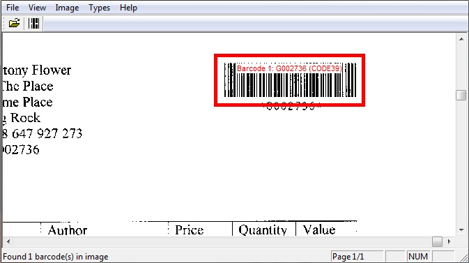 Softek Barcode Reader SDK screen shot